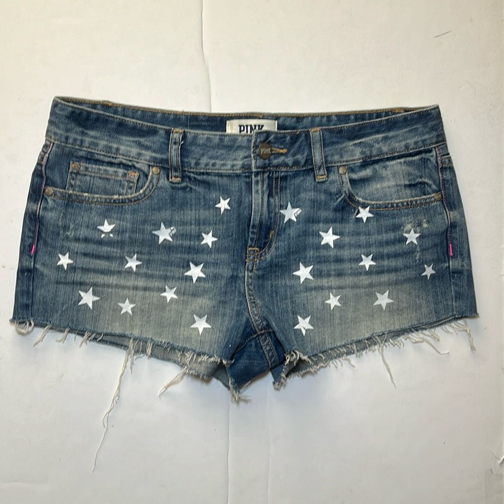 PINK Victoria’s Secret Women’s Denim Shorts 8